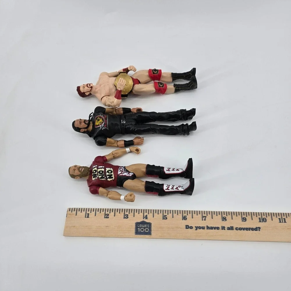 Mattel WWE Action Figure Lot Drew McIntyre Daniel Bryan Sheamus Multi 6in